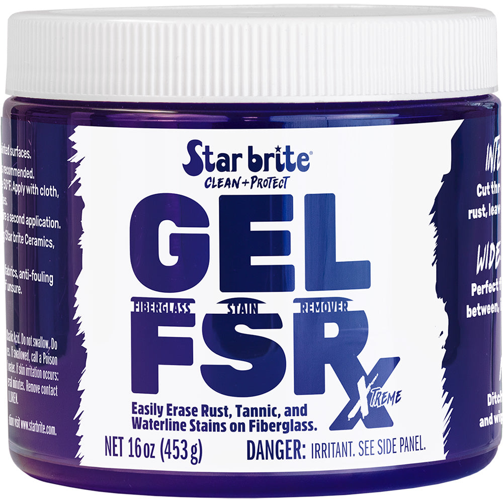 Star brite GEL FSR Xtreme Fiberglass Stain Remover - 16 oz [205216] Star brite