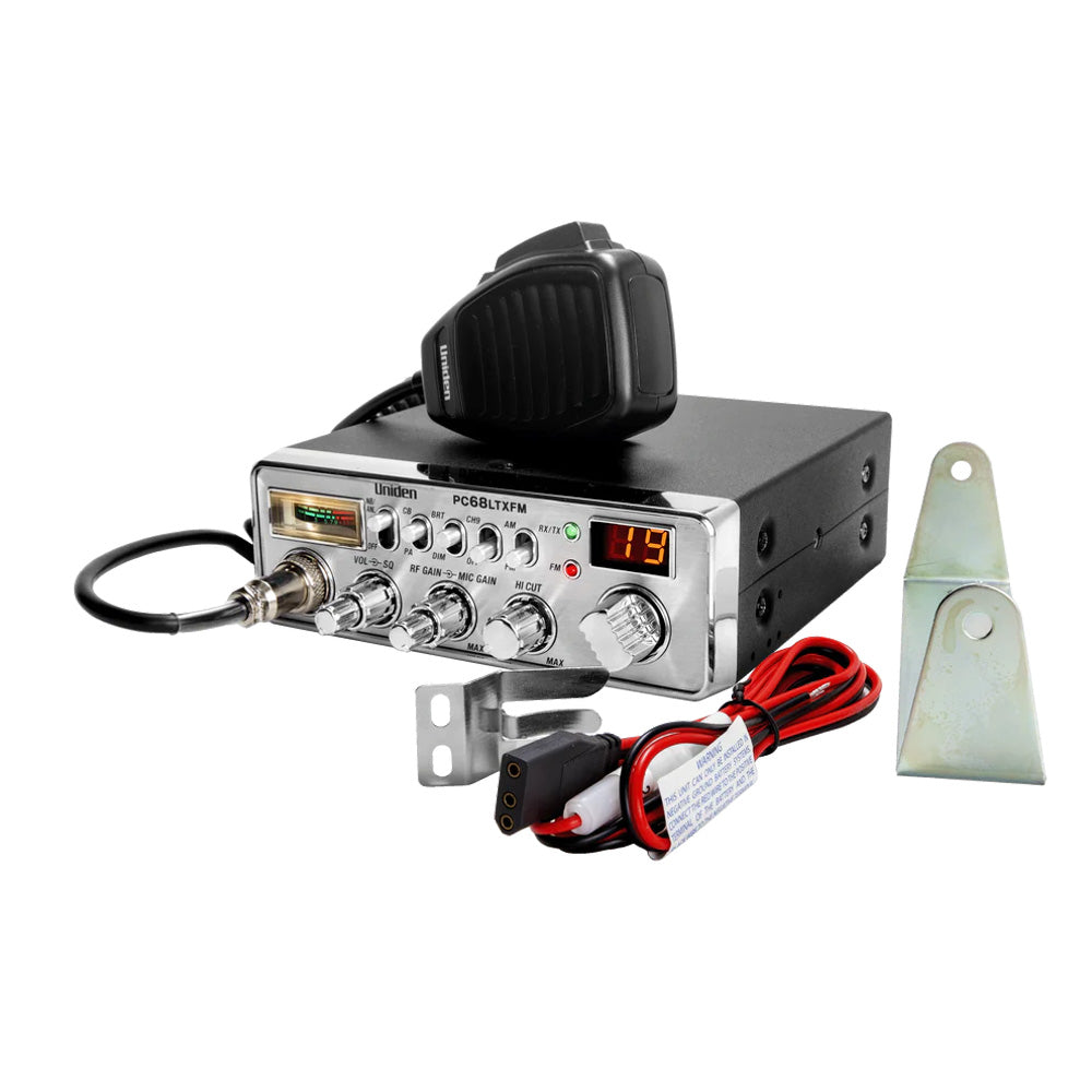 Uniden Dual-Mode AM/FM CB Radio [PC68LTXFM] Uniden