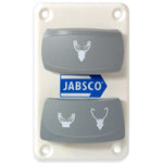 Jabsco Dual Rocker Switch Panel [37047-2000] Jabsco
