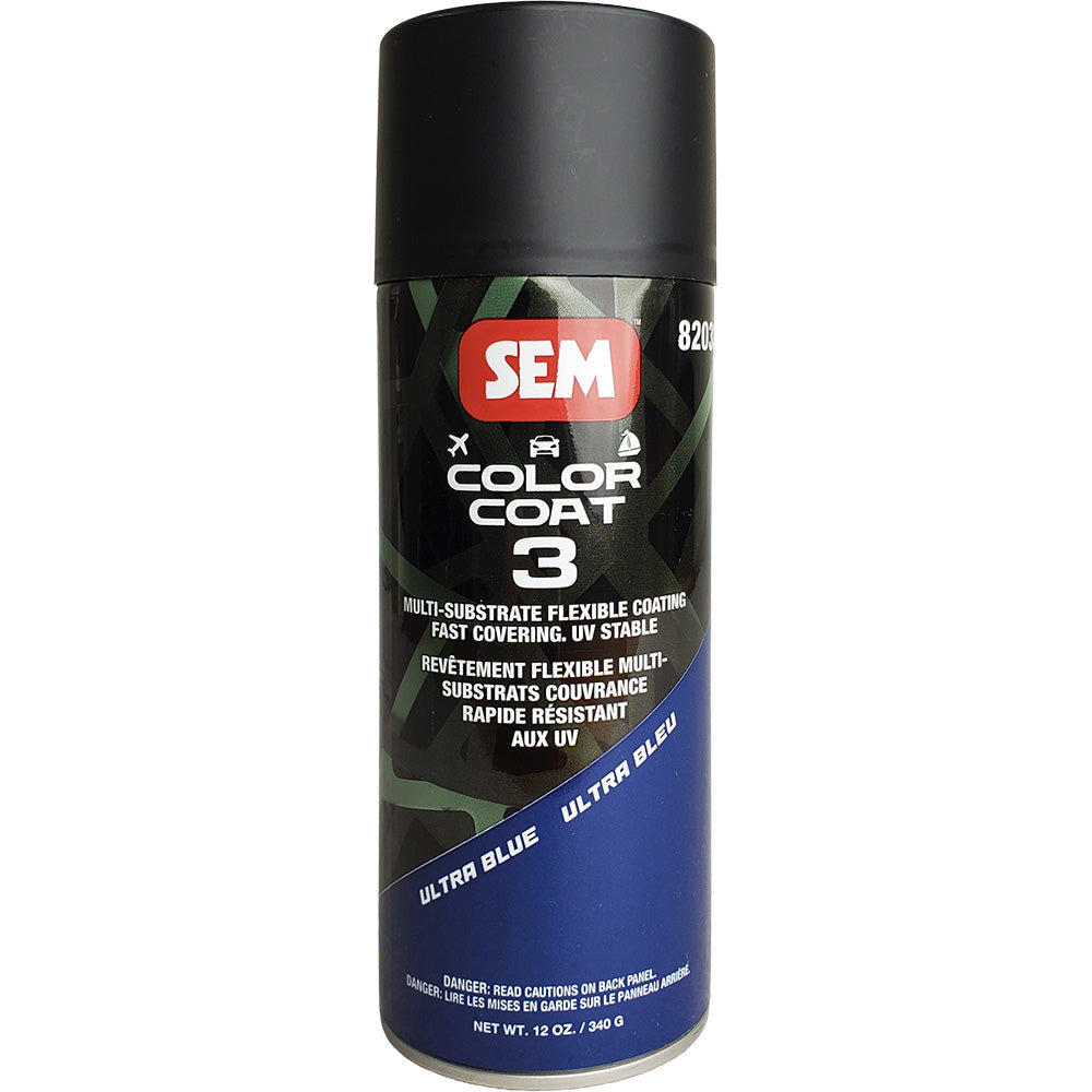 SEM Color Coat 3 - Ultra Blue - 12 oz [82033] SEM