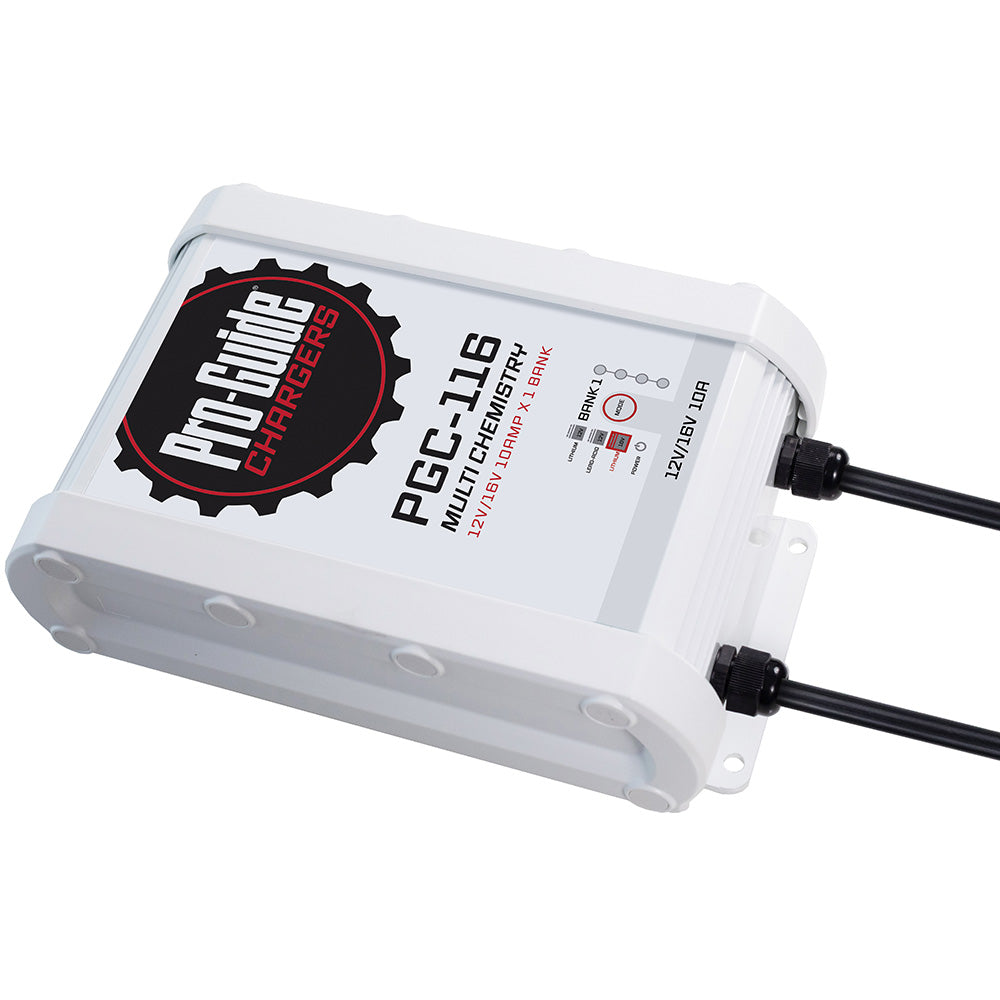 Pro-Guide 1 Bank On-Board Battery Charger - 12V/16V - 10-Amp [PGC-116] Pro-Guide Batteries