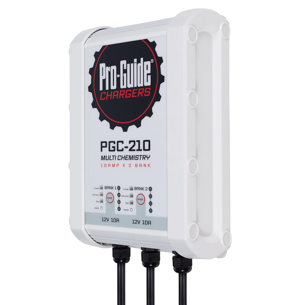 Pro-Guide 2 Bank On-Board Battery Charger - 12V - 10-Amp [PGC-210] Pro-Guide Batteries