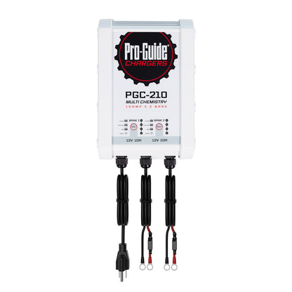 Pro-Guide 2 Bank On-Board Battery Charger - 12V - 10-Amp [PGC-210] Pro-Guide Batteries