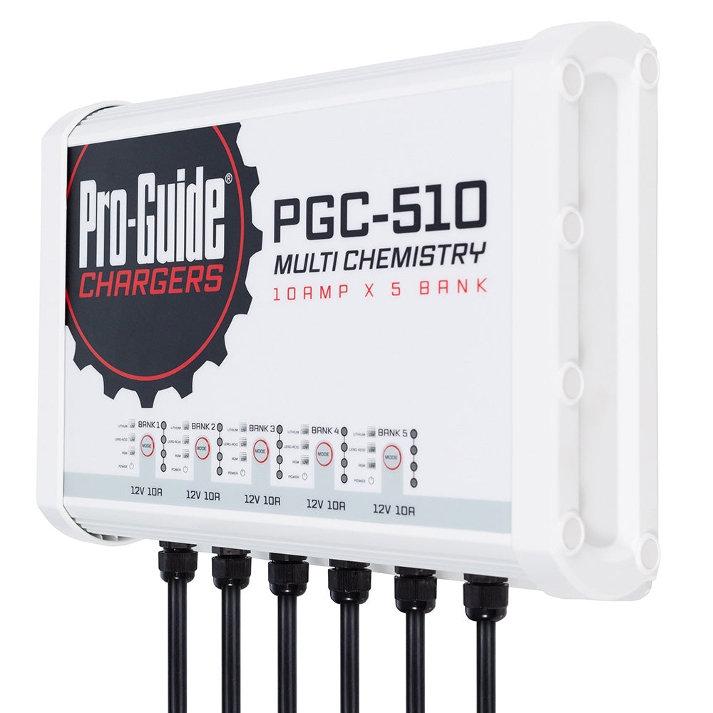 Pro-Guide 5 Bank On-Board Battery Charger - 12V - 40-Amp [PGC-510] Pro-Guide Batteries