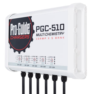 Pro-Guide 5 Bank On-Board Battery Charger - 12V - 40-Amp [PGC-510] Pro-Guide Batteries