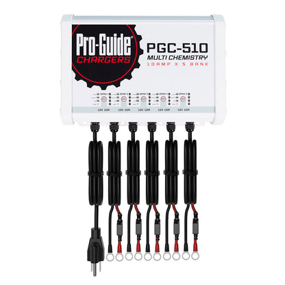 Pro-Guide 5 Bank On-Board Battery Charger - 12V - 40-Amp [PGC-510] Pro-Guide Batteries