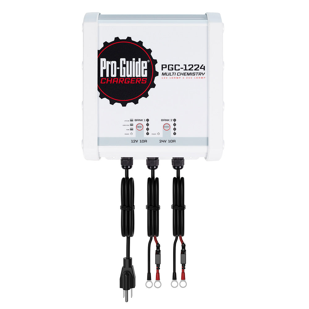 Pro-Guide 2 Bank On-Board Battery Charger - (1) 12V / (1) 24V - 20-Amp [PGC-1224] Pro-Guide Batteries