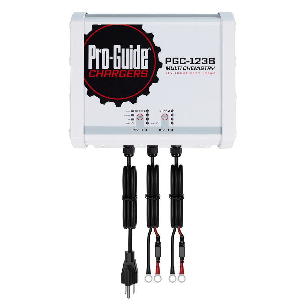Pro-Guide 2 Bank On-Board Battery Charger - (1) 12V / (1) 36V - 20-Amp [PGC-1236] Pro-Guide Batteries
