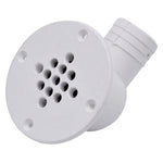 T-M Marine 90-Degree Cockpit Scupper Drain - White [CSD-92-DP] T-H Marine Supplies