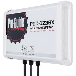 Pro-Guide 2 Bank On-Board Battery Charger - (1) 12V / (1) 36V - 30-Amp [PGC-1236X] Pro-Guide Batteries