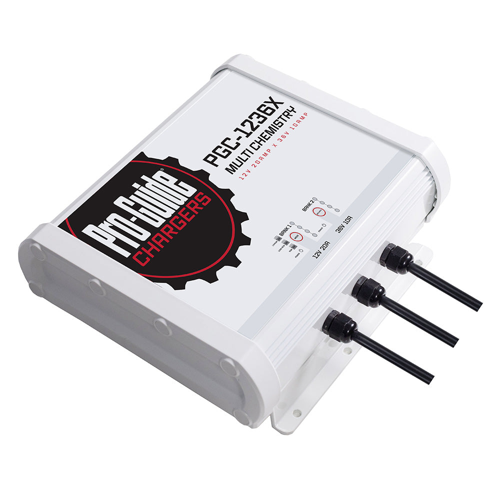 Pro-Guide 2 Bank On-Board Battery Charger - (1) 12V / (1) 36V - 30-Amp [PGC-1236X] Pro-Guide Batteries