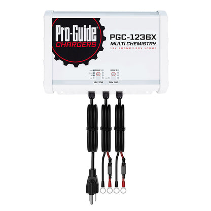 Pro-Guide 2 Bank On-Board Battery Charger - (1) 12V / (1) 36V - 30-Amp [PGC-1236X] Pro-Guide Batteries