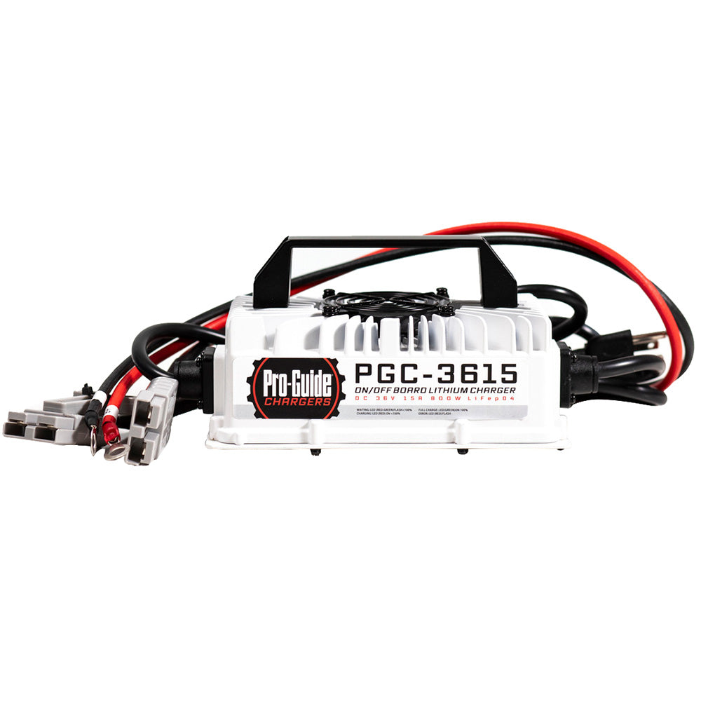 Pro-Guide 1 Bank On/Off Board Battery Charger - 36V - 15 Amp [PGC-3615] Pro-Guide Batteries