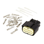 Egis Connection Kit, MX-150 12-Position Female w/14 Terminals + 8 Cavity Plugs *Bulk Pack [4611B] Egis Mobile Electric