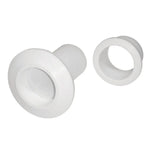 T-H Marine Recessed Flapper Scupper Drains - White [RFS-2-DP] T-H Marine Supplies