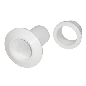 T-H Marine Recessed Flapper Scupper Drains - White [RFS-2-DP] T-H Marine Supplies