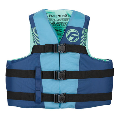 Full Throttle Nylon Life Jacket - Youth - Blue/Black [112200-500-002-26] Full Throttle