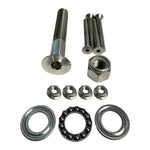 Sea Swivel Replacement Mount Hardware Kit w/5" Main Bolt, Nut, Bearing,  4-Bolt Package of Mounting Hardware [SEA-HDM-HARDWARE-KIT] Sea Swivel