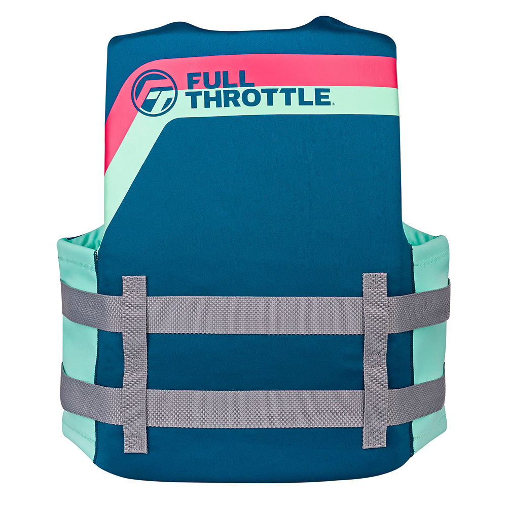 Full Throttle Adult Rapid-Dry Life Jacket - S/M - Aqua [142100-505-030-27] Full Throttle
