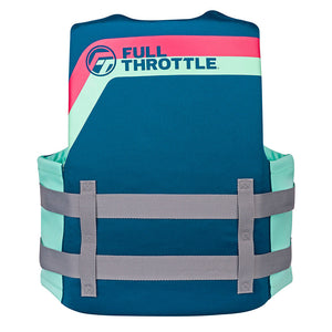 Full Throttle Adult Rapid-Dry Life Jacket - S/M - Aqua [142100-505-030-27] Full Throttle