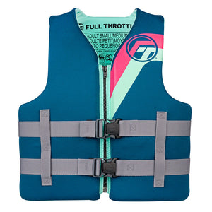 Full Throttle Adult Rapid-Dry Life Jacket - S/M - Aqua [142100-505-030-27] Full Throttle