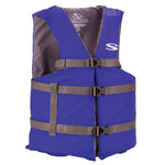 Stearns Adult Life Vest USCG Approved Type III PFD - Blue - Oversize Fit [2158931] Stearns