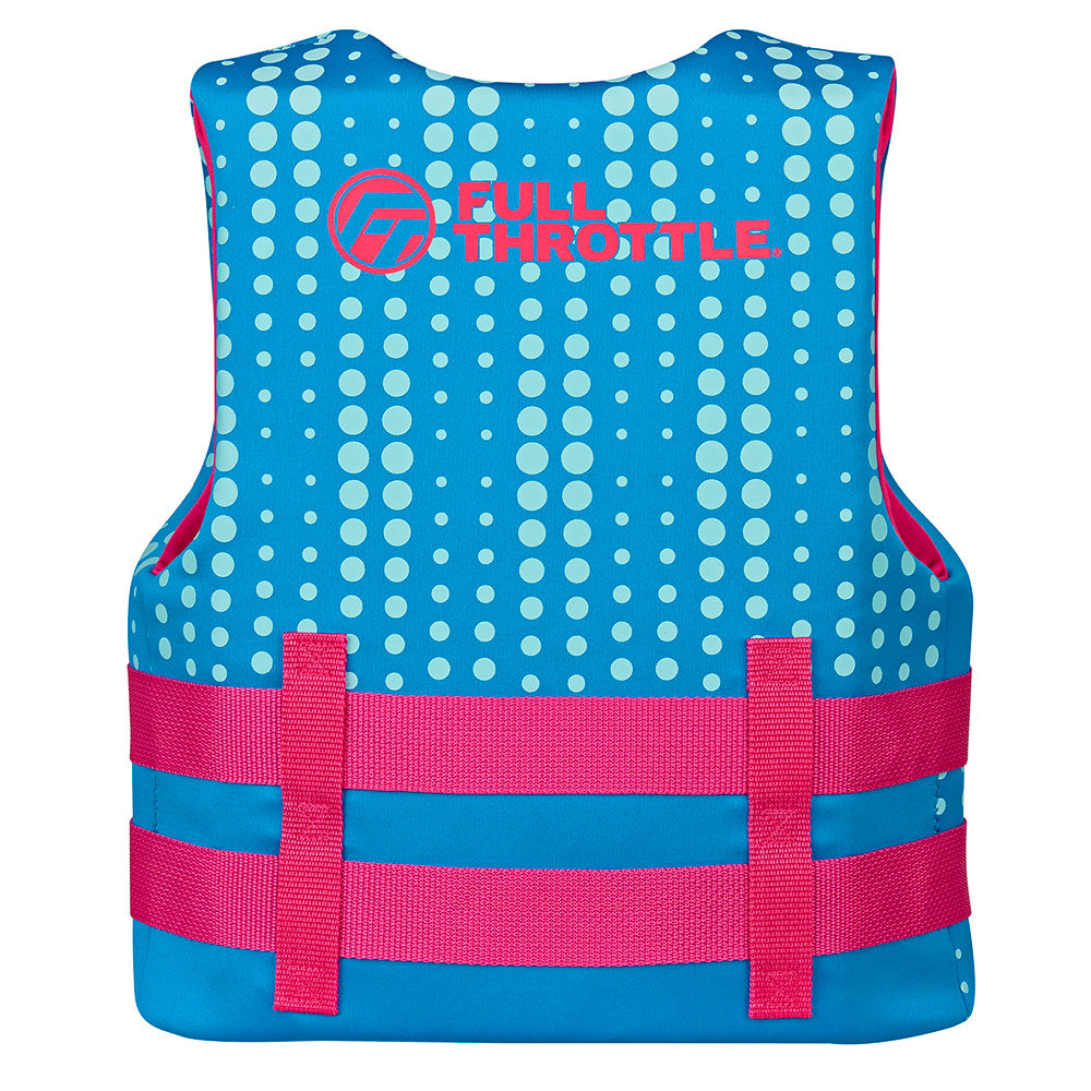 Full Throttle Youth Rapid-Dry Life Jacket - Aqua [142100-505-002-27] Full Throttle