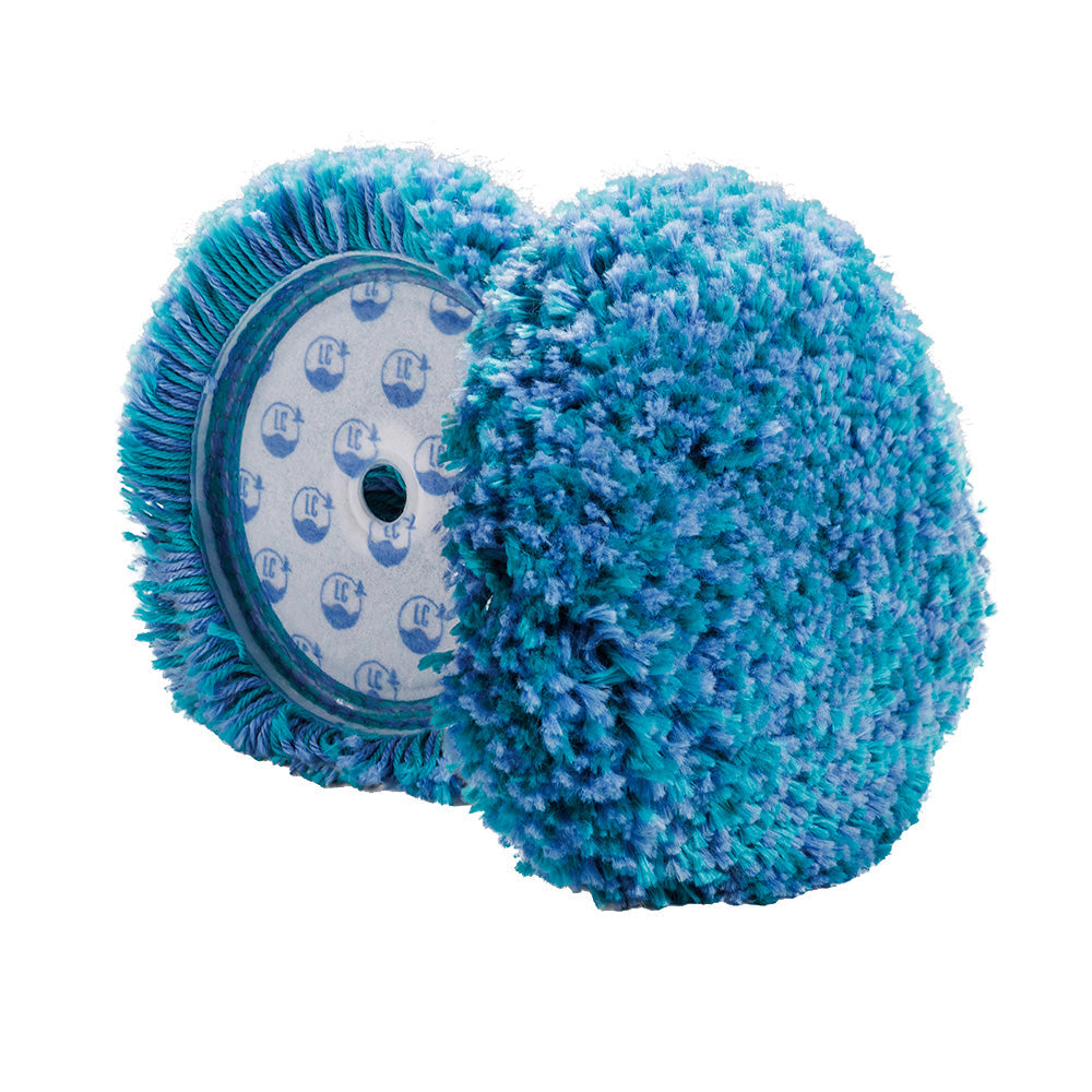 Lake Country Marine Blue/Teal Medium Cut Wool Pad - 7.5" x 1.5" [ML-925-LC] Lake Country