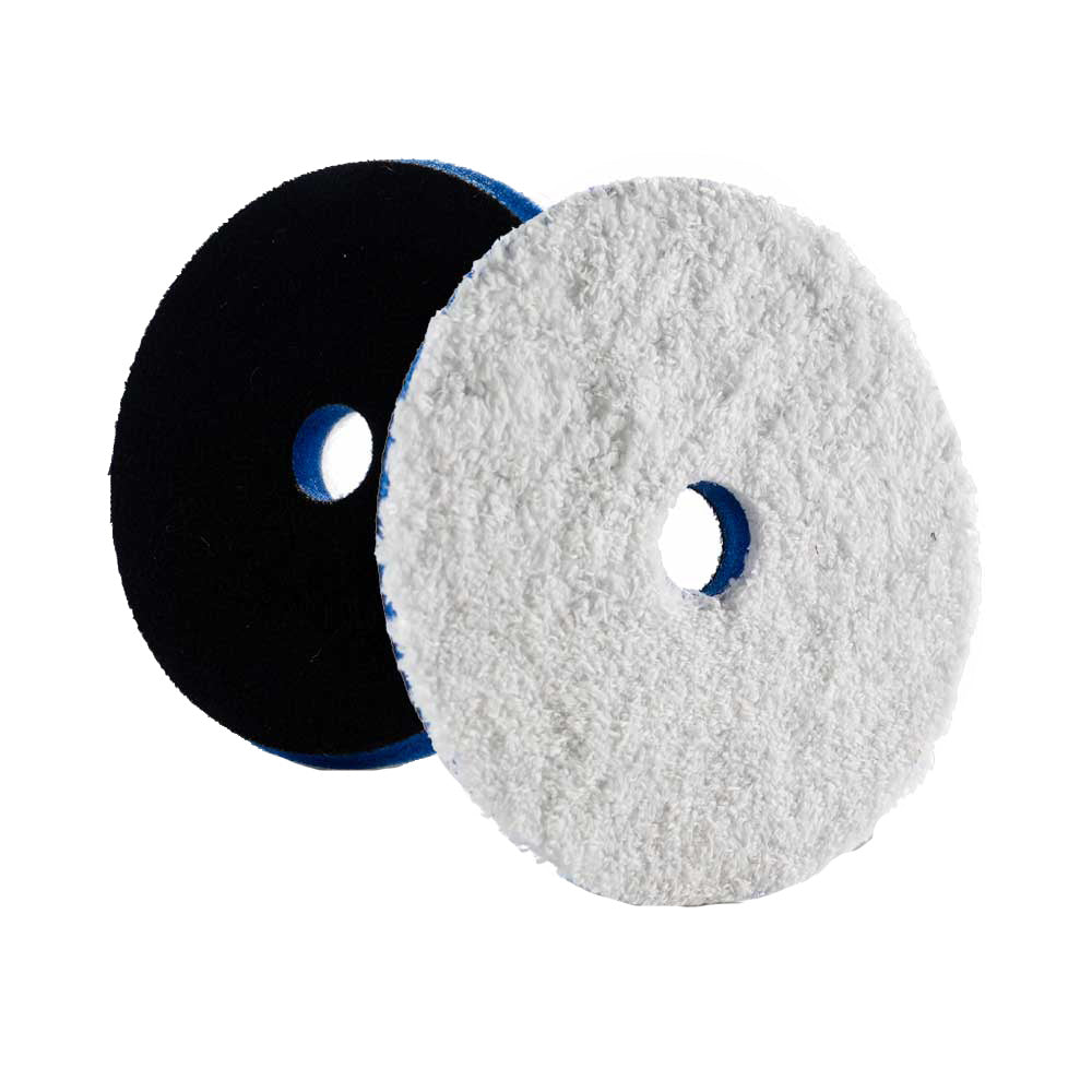 Lake Country HDO Heavy Cutting Microfiber Pad 5.5" - Blue Foam w/White Microfiber [HDO-550F-LC] Lake Country