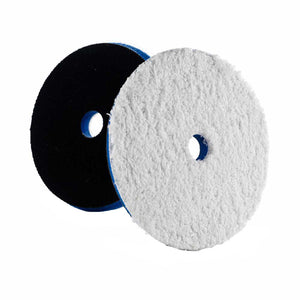 Lake Country HDO Heavy Cutting Microfiber Pad 6.5" - Blue Foam w/White Microfiber [HDO-650F-LC] Lake Country