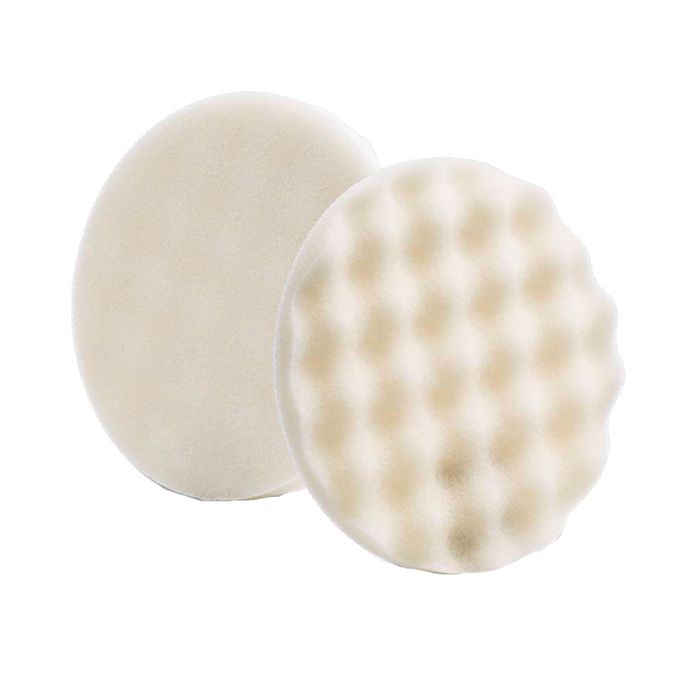 Lake Country White Compounding Waffle Pro Pad 8" x 7/8" *2-Pack [WP-62800-LC] Lake Country