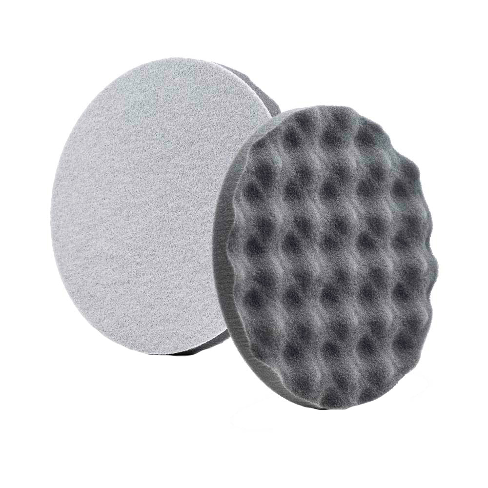 Lake Country Black Finishing Waffle Pro Pad 8" x 7/8" *2-Pack [WP-72800-LC] Lake Country