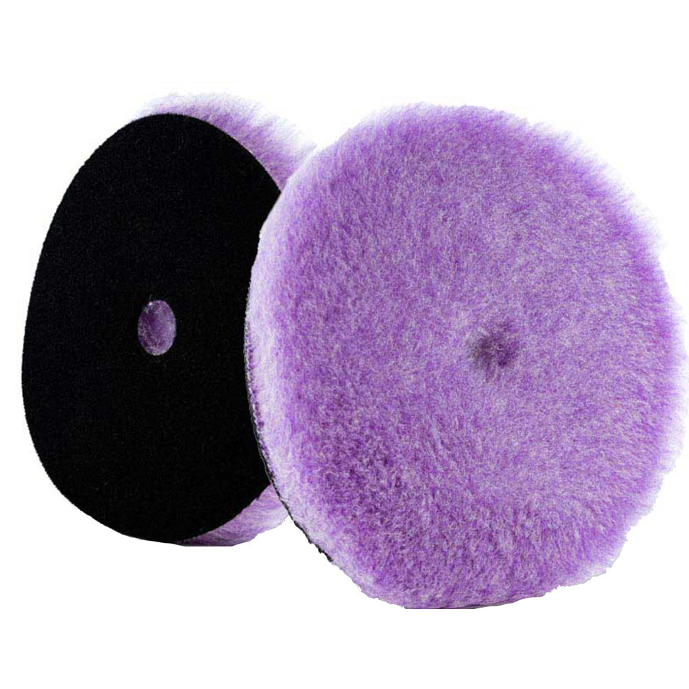 Lake Country Purple Foamed Wool Buffing/Polishing Pad 5.5" x .75" [58-3255-1-LC] Lake Country