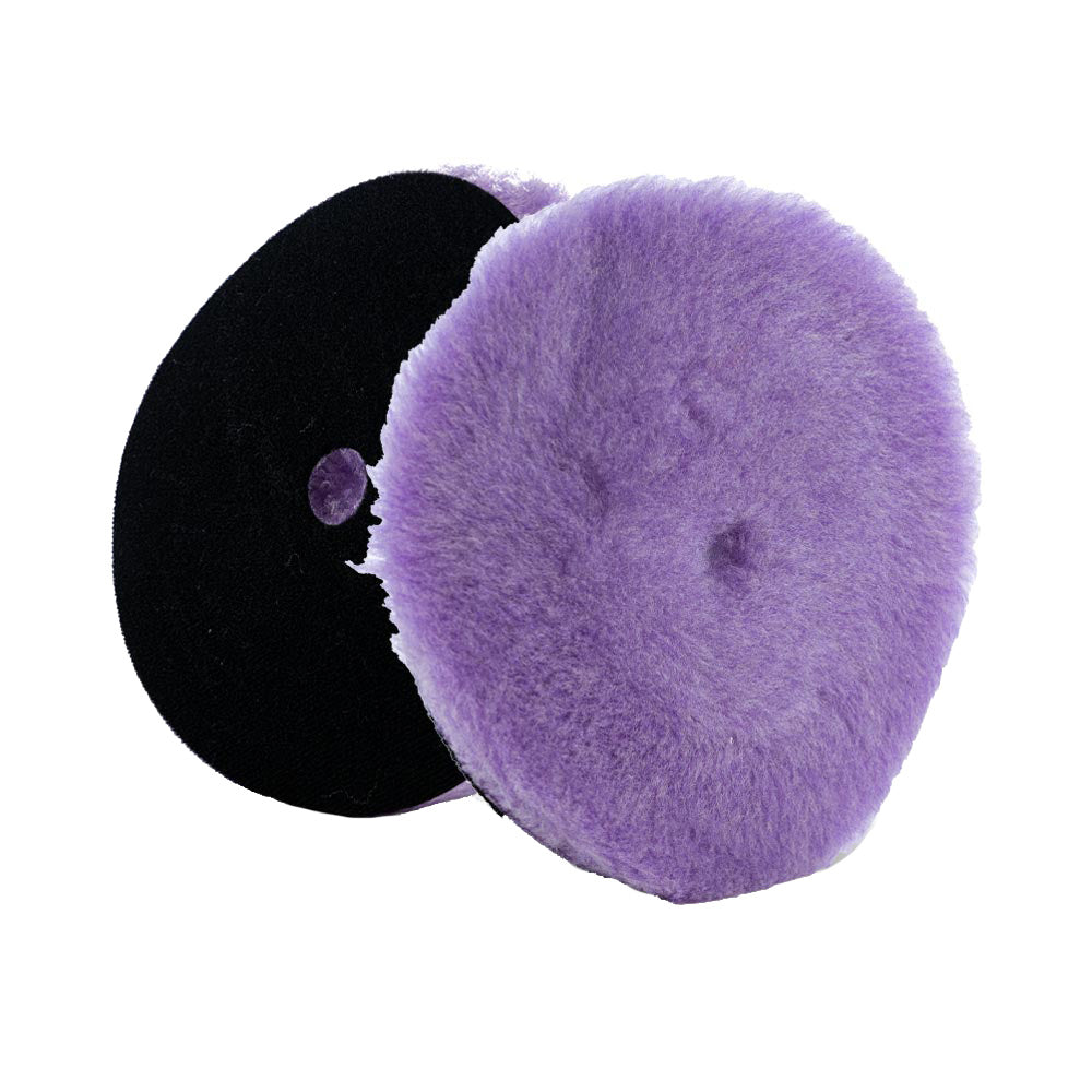 Lake Country Purple Foamed Wool Buffing/Polishing Pad w/Center Hole 7.5" x 1" [58-4275-LC] Lake Country