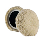 Lake Country Curved Edge 100% Steamed Twisted Wool Pad 7.5" x 1.5" [10-040-LC] Lake Country