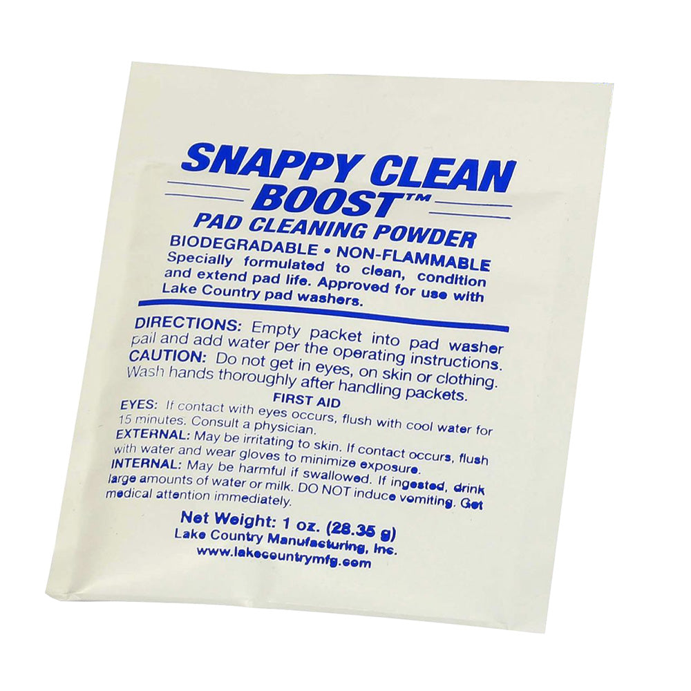 Lake Country Pad Cleaning Powder (Citrus 1.25oz Packets) *72 Per Case [92-002] Lake Country
