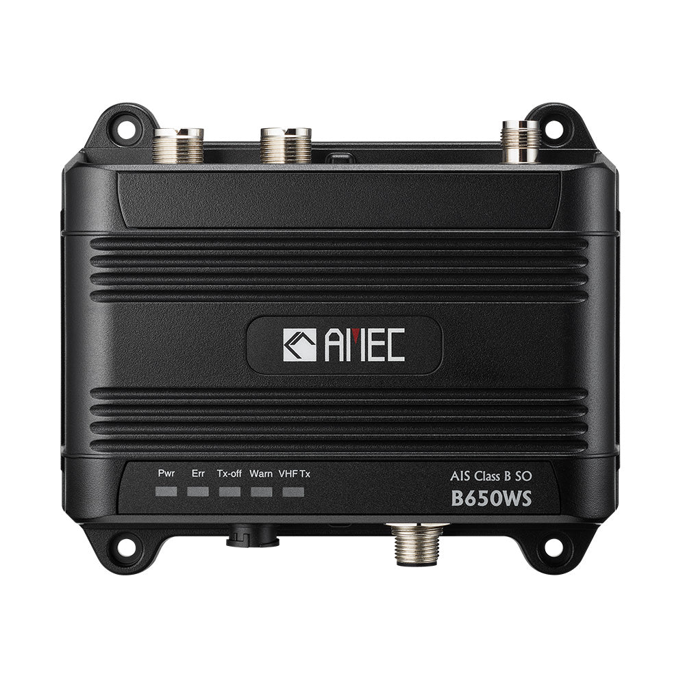 AMEC B650WS Class B AIS Transceiver w/WI-FI  VHF Antenna Splitter - 5W-SOTDMA, NMEA 2000, NMEA 0183, USB [AMEC-B650WS-010] AMEC