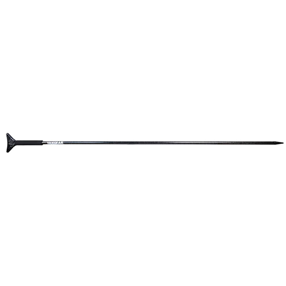 YakGear YakStick 6.5' Black Floating Stake-Out Anchor Stick w/Mudfoot [01-0079] YakGear