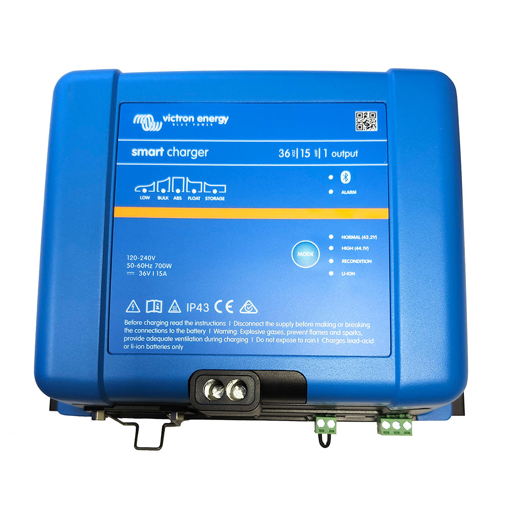 Victron Smart IP43 Charger 36V 15 (1) 120-240V [PSC361550095] Victron Energy