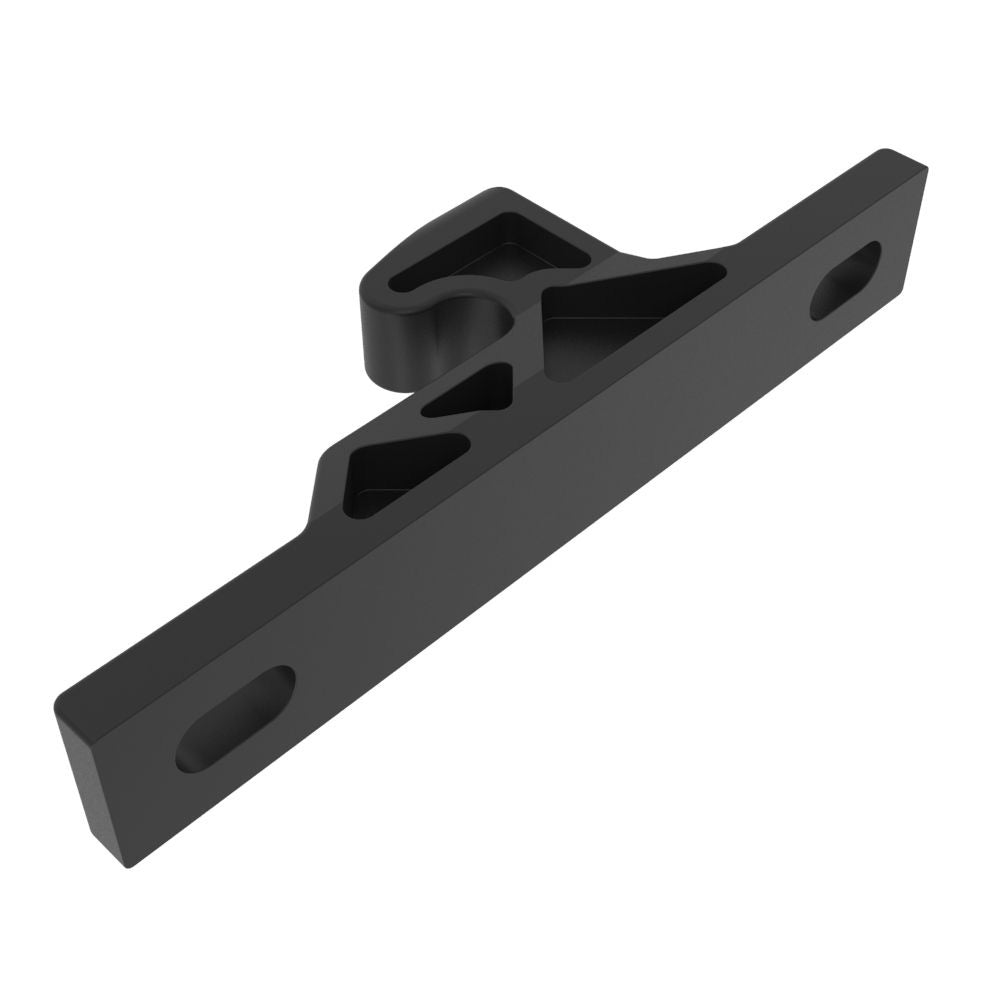 Southco Push-To-Close Latch Keeper, Rivet/Screw (Thru-Hole) Mounting, Plastic, Black [C3-77] Southco