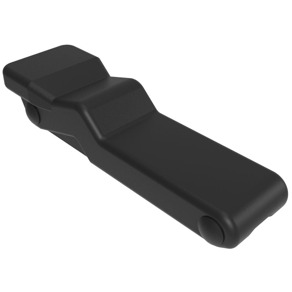 Southco Flexible Over-Center Draw Latch, Large Size, Stainless Steel Concealed Keeper, Black Latch Body [C7-20] Southco
