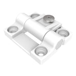 Southco Adjustable Torque Hinge, Symmetric, Medium Size, Acetal Copolymer, Natural, White [E6-10-301-10] Southco