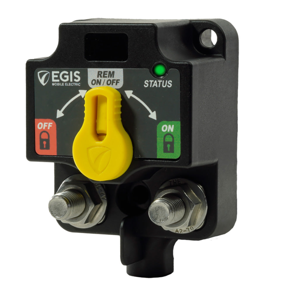 Egis XD Single LVD (Low Voltage Disconnect) w/Knob - Tinned Wires [8710-1700] Egis Mobile Electric