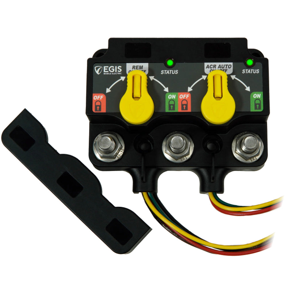 Egis XD Flex 2 Dual VSR/Relay w/Knob - 6-Pin DT Connector [8820-6350] Egis Mobile Electric