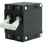 Egis A Series White Toggle Panel Mount Circuit Breaker - Dual Pole 30A [3202-30] Egis Mobile Electric