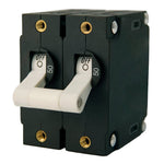 Egis A Series White Toggle Panel Mount Circuit Breaker - Dual Pole 50A [3202-50] Egis Mobile Electric