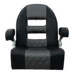 Springfield Console Helm Flip-Up - Black-Grey [1042035-BLK] Springfield Marine