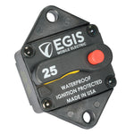 Egis 25A Circuit Breaker - 85 Series - Panel Mount [4706-025] Egis Mobile Electric