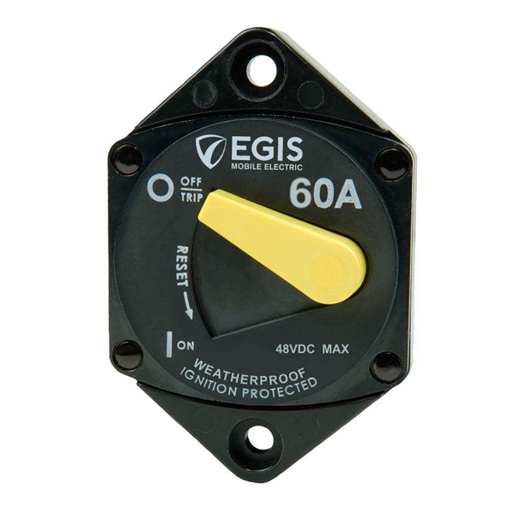 Egis 60A Circuit Breaker - 87 Series - Panel Mount [4707-060] Egis Mobile Electric