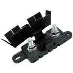 Egis Mega Fuse Block M8 Stainless Self-Locking Hardware w/Black Cover [3820] Egis Mobile Electric